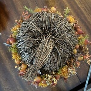 Rustic Twig Pumpkin Decor